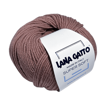SUPER SOFT Lana Gatto пряжа 100% шерсть мериноса екстрафайн 50г/125м 14624 14624ss фото
