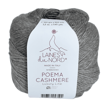 POEMA CASHMERE Laines du Nord пряжа 100% шерсть мериноса екстрафайн, 20% кашемир 100г/500м 101 pc101 фото