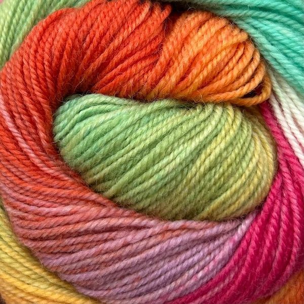 HARMONIOUS SOCKS Laines du Nord пряжа шкарпеткова 75% вовна, 25% нейлон 100г/420м градієнт 1 1hs фото