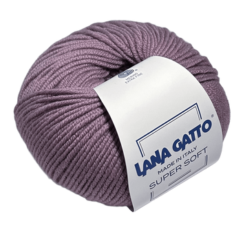 SUPER SOFT Lana Gatto пряжа 100% шерсть мериноса екстрафайн 50г/125м 12940 12940ss фото
