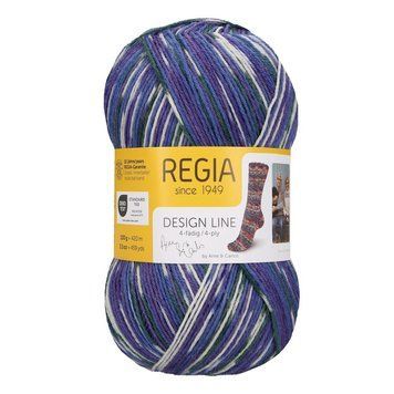DESIGN LINE Regia 4-ply пряжа носочная 75% шерсть, 25% полиамид 100г/420м 03892 03892rdl фото