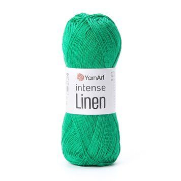 LINEN INTENCE YarnArt пряжа вискоза 55%, лен 45% 50г/175м 4126 светло-зеленый 4126li фото
