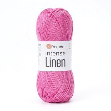 LINEN INTENCE YarnArt пряжа вискоза 55%, лен 45% 50г/175м 4107 орхидея 4107li фото