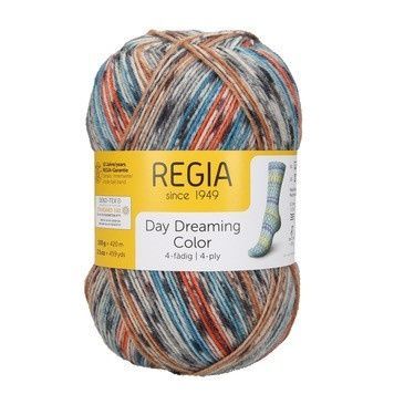 DAY DREAMING Regia 4-ply пряжа шкарпеткова 75% вовна, 25% поліамід 100г/420м 3060 3060rdd фото