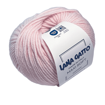 MAXI SOFT Lana Gatto пряжа 100% шерсть мериноса екстрафайн 50г/90м 13210 13210ms фото