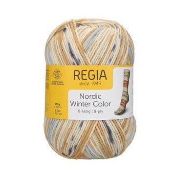 NORDIC WINTER Regia 8-ply пряжа шкарпеткова 75% вовна, 25% поліамід 150г/300м 3041 3044nw фото