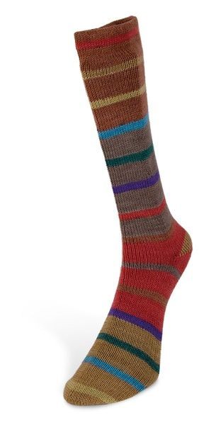 INDULGENCE SOCKS Laines du Nord пряжа шкарпеткова 75% вовна, 25% нейлон 100г/420м смужки 7 7is фото
