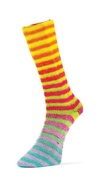 PAINT SOCKS 6-ply Laines du Nord пряжа носочная 75% шерсть, 25% нейлон 150г/400м 7 7ps6 фото