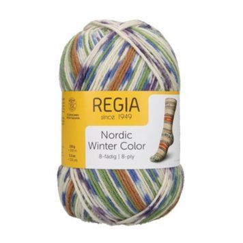 NORDIC WINTER Regia 8-ply пряжа шкарпеткова 75% вовна, 25% поліамід 150г/300м 3046 3046nw фото