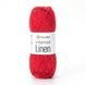 LINEN INTENCE YarnArt пряжа вискоза 55%, лен 45% 50г/175м 4114 красный мак 4114li фото