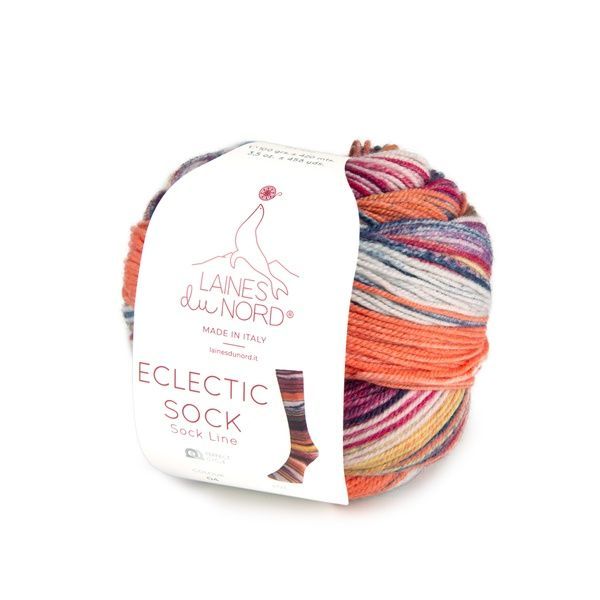 ECLECTIC SOCK Laines du Nord шкарпеткова пряжа 75% вовна, 25% поліамід 100г/420м 4 4es фото