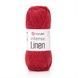 LINEN INTENCE YarnArt пряжа вискоза 55%, лен 45% 50г/175м 4115 темно-красный 4115li фото