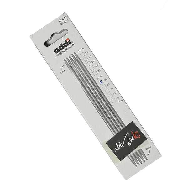 Спицы носочные addi SOCK 15 см / 2,5 мм addi15sm2.5 фото
