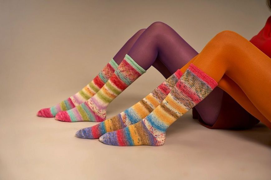 CARNIVAL SOCKS Laines du Nord пряжа шкарпеткова 75% вовна, 25% нейлон 100г/420м 6 6cs фото