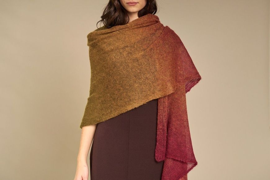POEMA MOHAIR Laines du Nord пряжа 70% кідмохер, 30% шовк 50г/420м 1 1pm фото