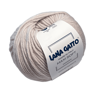 MAXI SOFT Lana Gatto пряжа 100% вовна мериноса екстрафайн 50г/90м 13701 13701ms фото