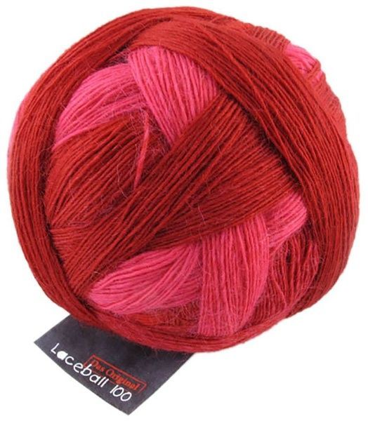 LACE BALL 100 Schoppel пряжа 100% вовна мериноса 100г/800м градієнт 2166 2166lb100 фото