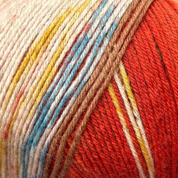 ONNI&nbsp;Premium&nbsp;Socks & More Katia Concept пряжа носочная 65% шерсть, 25% полиамид, 10% альпака 100г/400м 403 403о фото