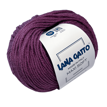 MAXI SOFT Lana Gatto пряжа 100% вовна мериноса екстрафайн 50г/90м 14594 14594ms фото