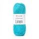 LINEN INTENCE YarnArt пряжа вискоза 55%, лен 45% 50г/175м 4131 голубая бирюза 4131li фото